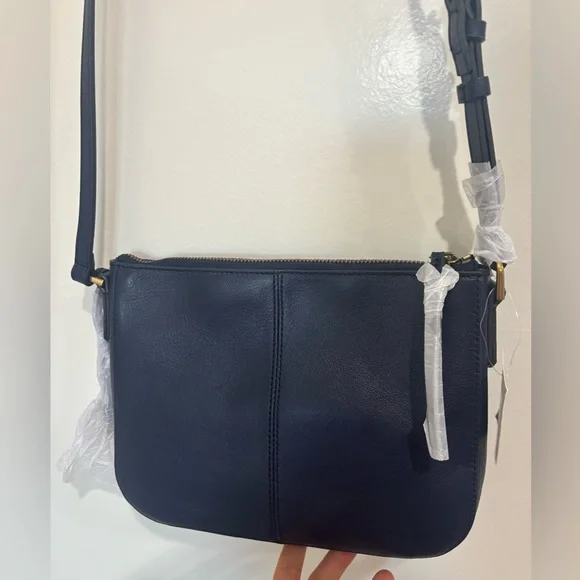Fossil NWT Navy Blue Crossbody Bag - Picture 8 of 11